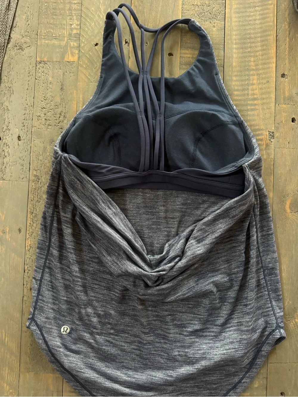 lululemon athletica Free to be Serene Tank top- Dark blue